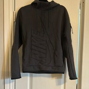 Nike Charcoal Hoodie with Logo